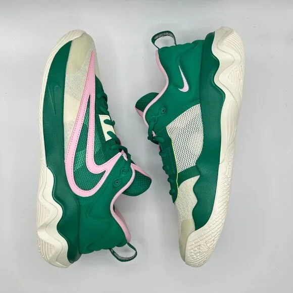 Men's Nike Giannis Immortality 3 Green Pink Basketball Shoes DZ7533-300 Sz 11 - Picture 7 of 12